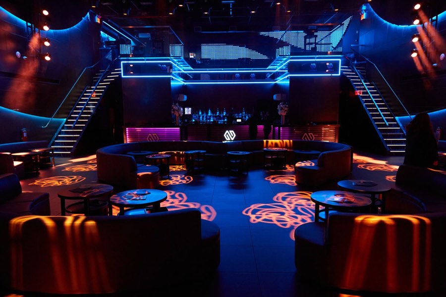 Nebula full venue — open floor